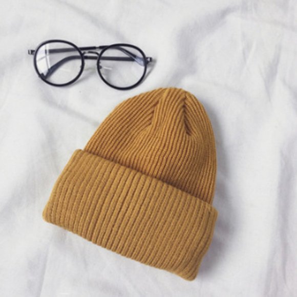 Mustard Men Cuff Beanie - Picture 2 of 10